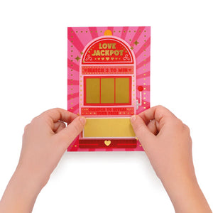 Biglietto d'Auguri Gratta e Scopri - Love Jackpot