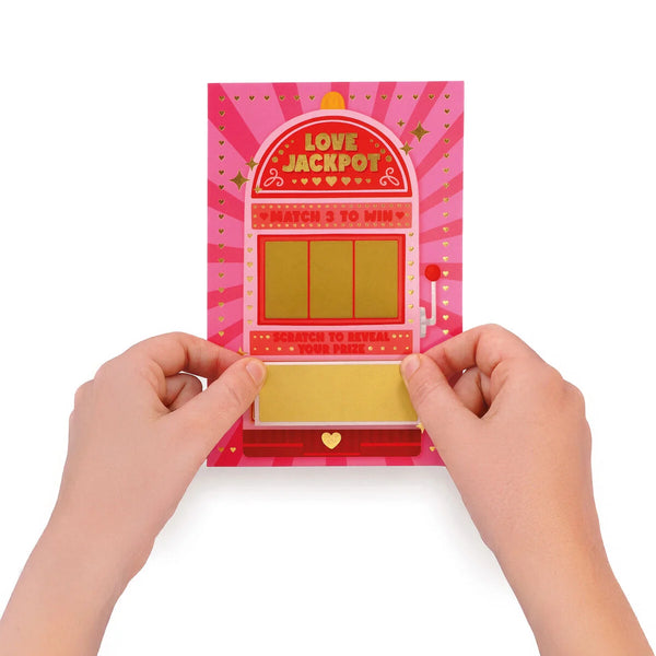 Biglietto d'Auguri Gratta e Scopri - Love Jackpot