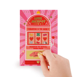 Biglietto d'Auguri Gratta e Scopri - Love Jackpot