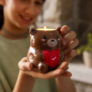 Candela Profumata Love is in the Air - Teddy Bear - Scented Candle