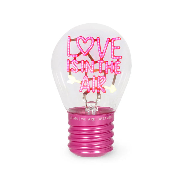 Lampada Decorativa da Tavolo a Forma di Lampadina - Love is in the Air - Bulb Fiction