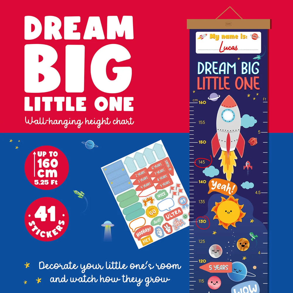 Metro da Parete - Space - Dream Big Little One