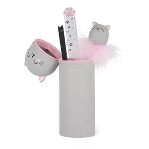 Astuccio 2-in-1 in Silicone Kitty "Be Curious"