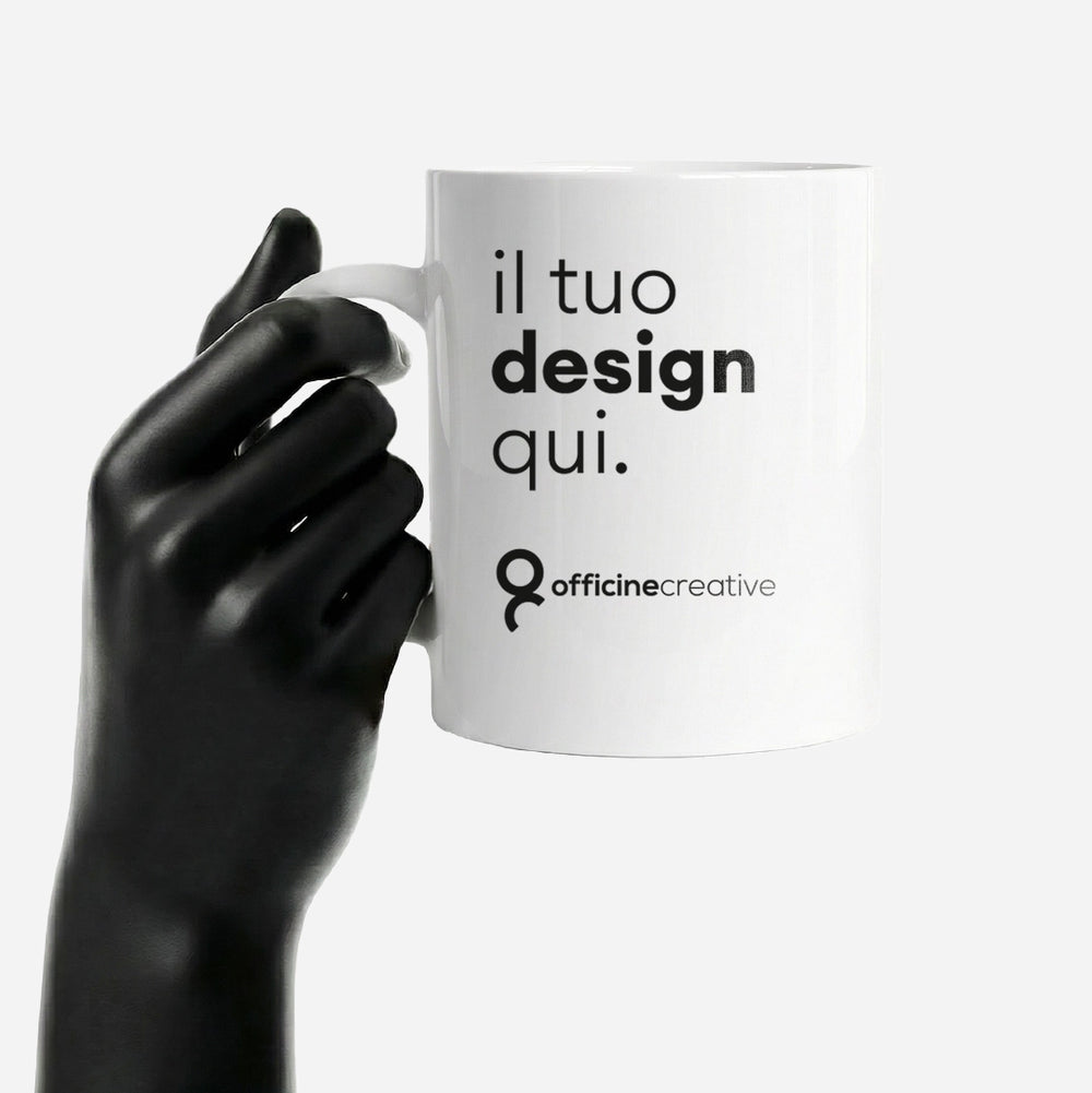 Tazza Bianca Personalizzabile