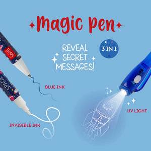 Penna con Inchiostro Invisibile - Space - Magic Pen