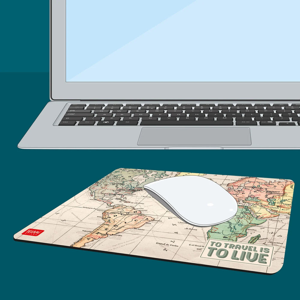 Tappetino per Mouse Travel Map - Mousepad
