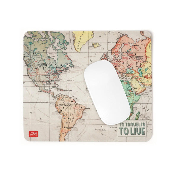 Tappetino per Mouse Travel Map - Mousepad