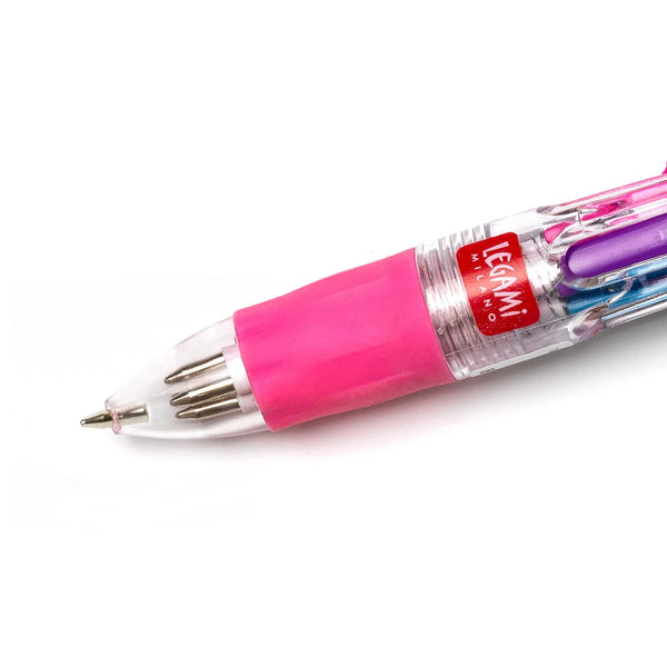Mini Penna a Sfera 4 Colori - Unicorn - Mini Magic Rainbow