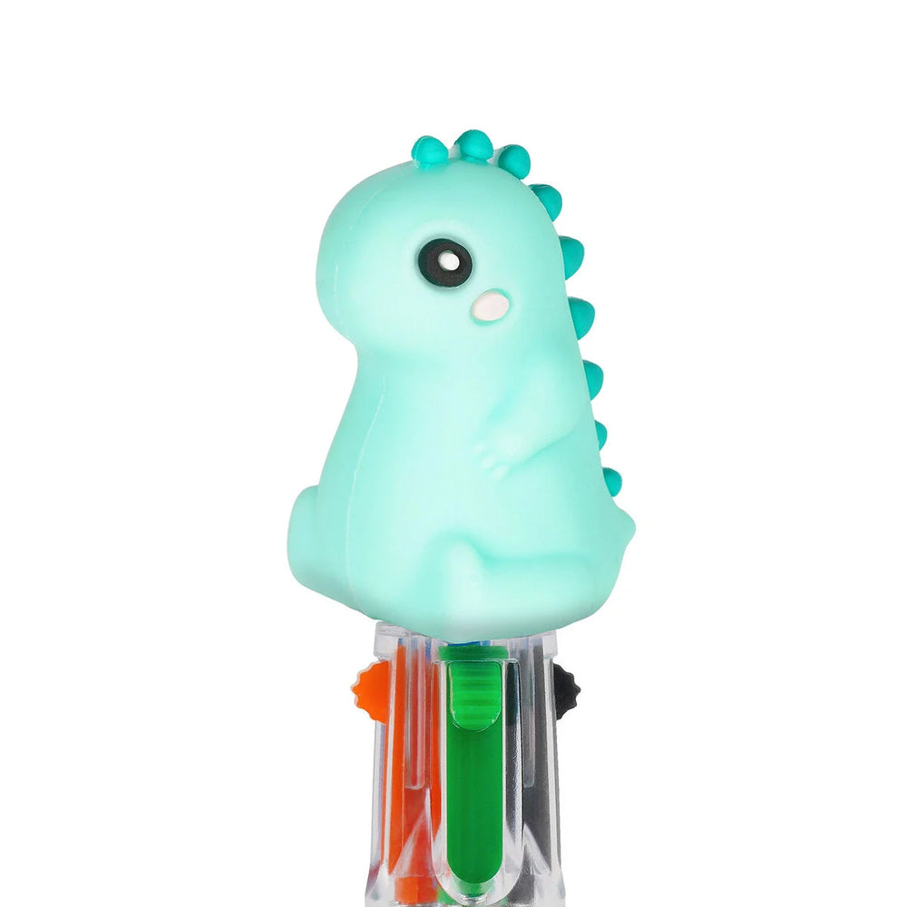 Mini Penna a Sfera 4 Colori - Dino - Mini Magic Rainbow