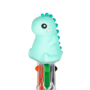 Mini Penna a Sfera 4 Colori - Dino - Mini Magic Rainbow