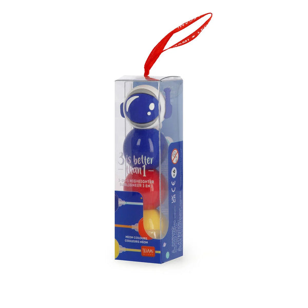 Evidenziatore 3-in-1 Space - 3 is Better Than 1