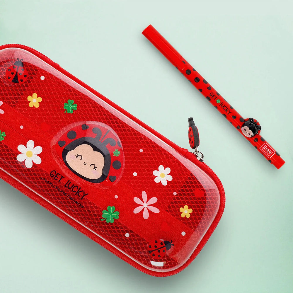 Astuccio Trasparente Rigido Ladybug - WonderWow