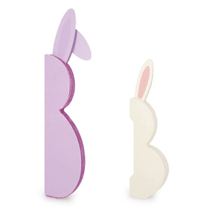 Set di 2 Coniglietti Pieghevoli in Carta - Hoppy Easter