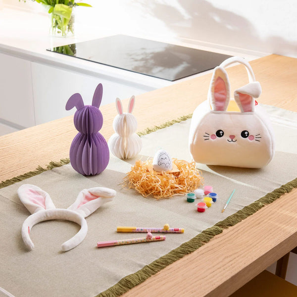 Set di 2 Coniglietti Pieghevoli in Carta - Hoppy Easter
