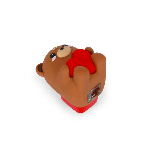 Temperino Luminoso con Contenitore - Teddy Bear - Sharpening is Magic