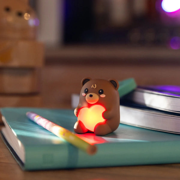 Temperino Luminoso con Contenitore - Teddy Bear - Sharpening is Magic