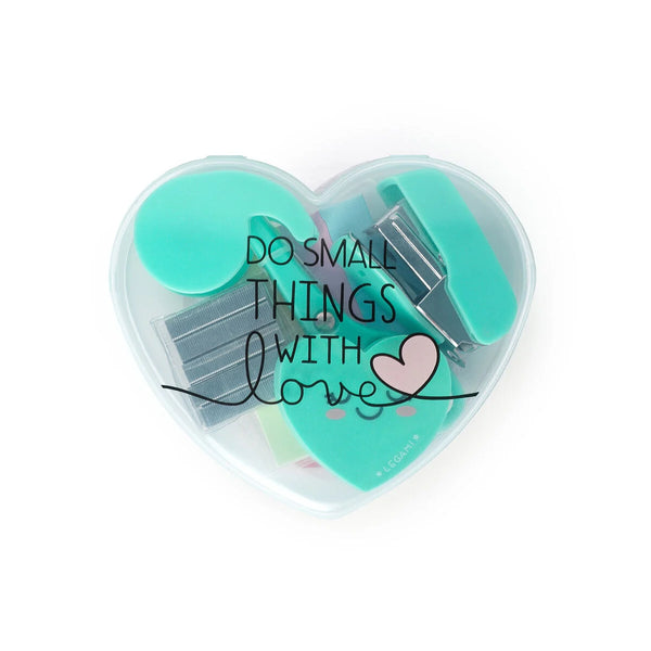 Mini Set di Cancelleria - Heart