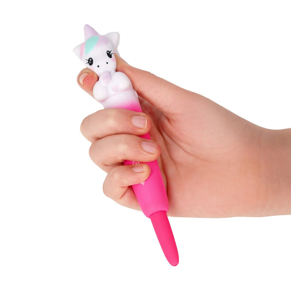 Penna Gel Antistress Unicorn "Believe in Magic" - Squeezies